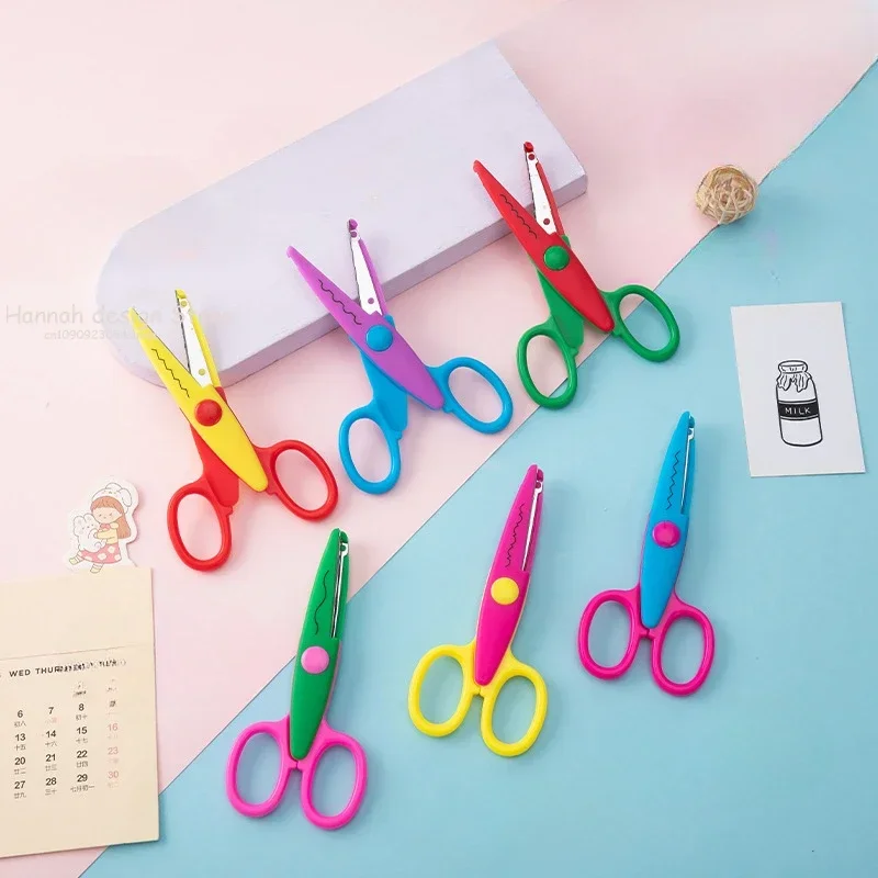 DIY Handmade Shear Paper Pinking Cut Handicraft Laciness Zig Zag Student Kid Creative Diary Craft Album Scrapbook Photo Scissor