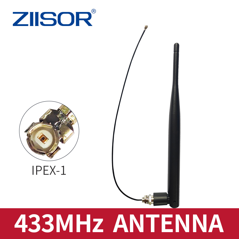 LoRa 433 MHz Antenne Integrierte IPEX-Antennen 433 MHz mit Kabel IPX für LoRaWAN-Modul Motherboard faltbare Antenne 20 cm 3 dBi