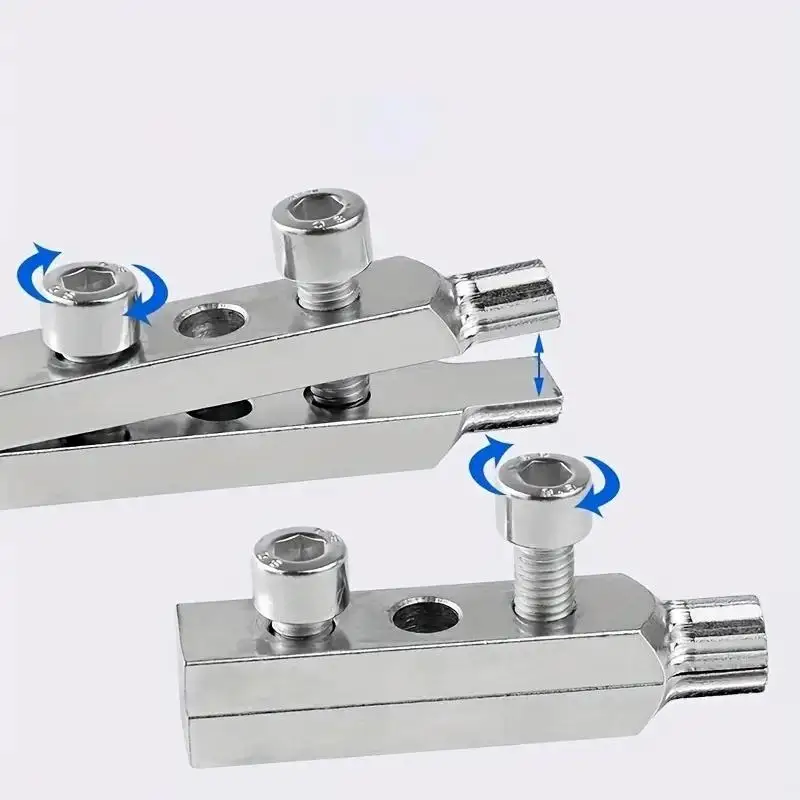Válvulas angulares para grifo, juego de Extractor de cables rotos, Extractor de tornillos dañados, válvula angular Universal, Extractor de tornillos pelados de cables