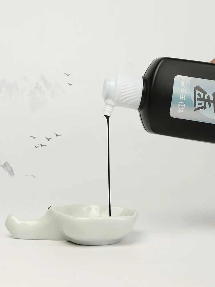 50 ml/100 ml/250 ml Sumi Liquid Ink สําหรับ Professioanl แบบดั้งเดิมตัวอักษรและแปรงภาพวาดหมึกจีนการเขียนงานศิลปะ