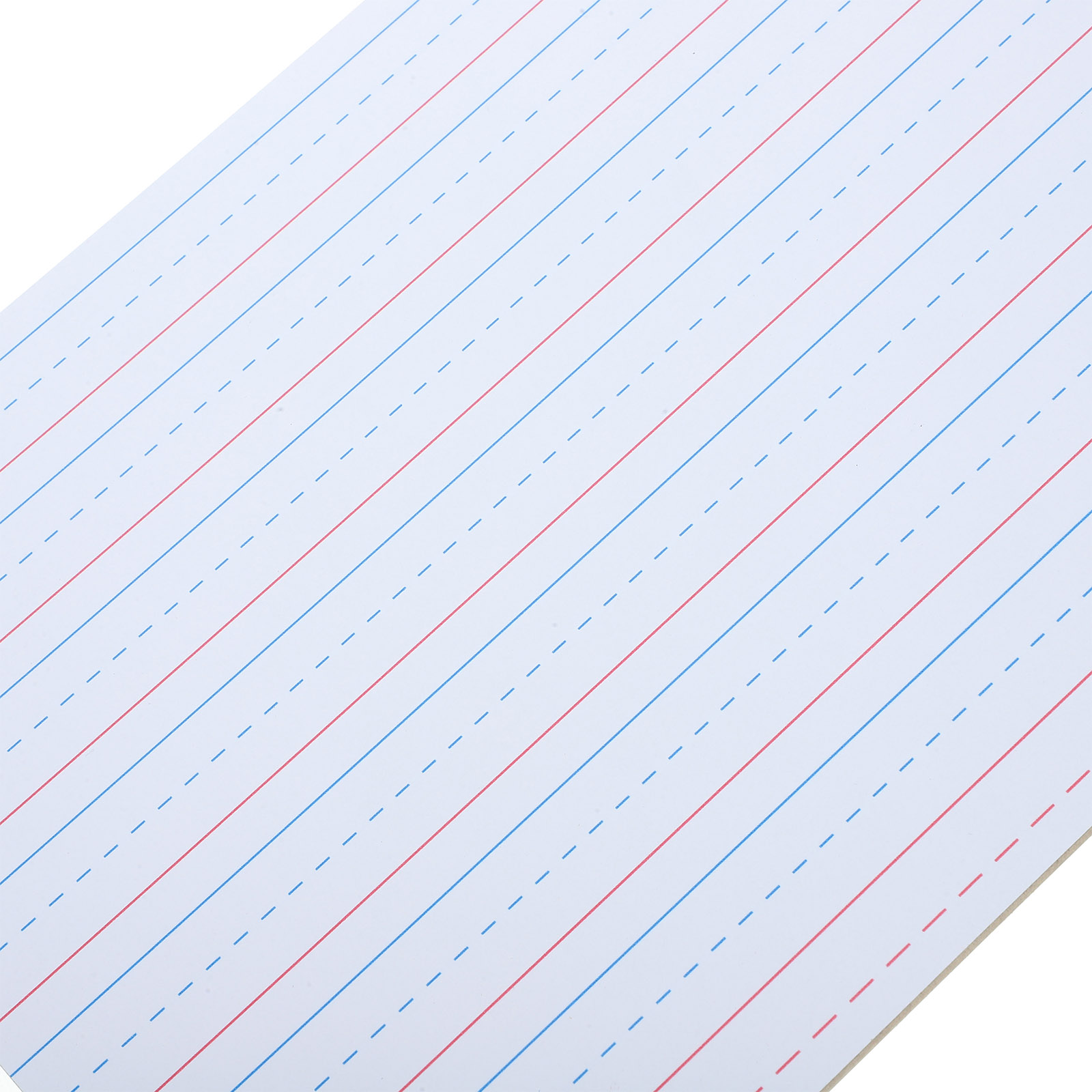 Pizarra blanca borrable, tablero de letras de cuatro líneas y tres rejillas, tablero de escritura en inglés, pizarra de enseñanza, tablero de escritura borrable