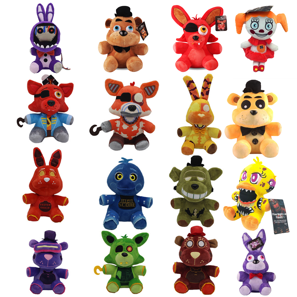 Neues 18CM FNAF Freddy's Plüschtier Gefüllte & Plüschtiere Bär Kaninchen Spiel Fnaf Plüschtiere Geburtstag Weihnachten Für Kinder Spielzeug Geschenk