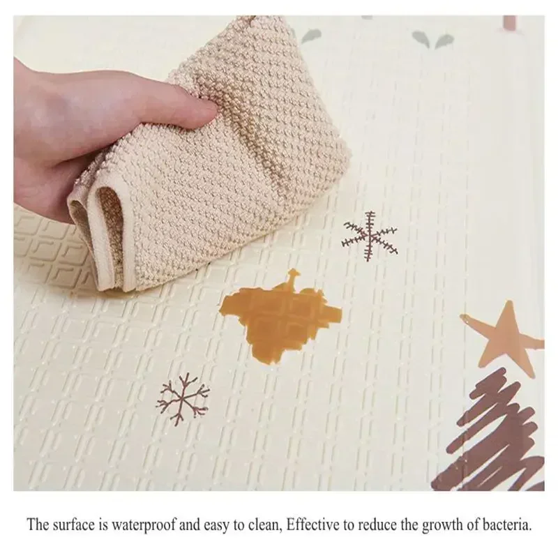 New Baby Play Mat Soft Floor Crawling Pad Children's Blanket XPE Foam Toys for Kids Carpet Folding Game Activity Rug with Bag