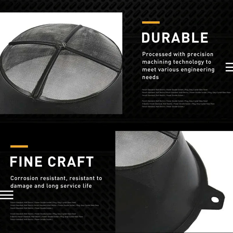 Filtro de pintura colador de pintura de plástico con malla fina de nailon, colador de filtro de pintura reutilizable para filtrar pinturas al óleo a base de agua