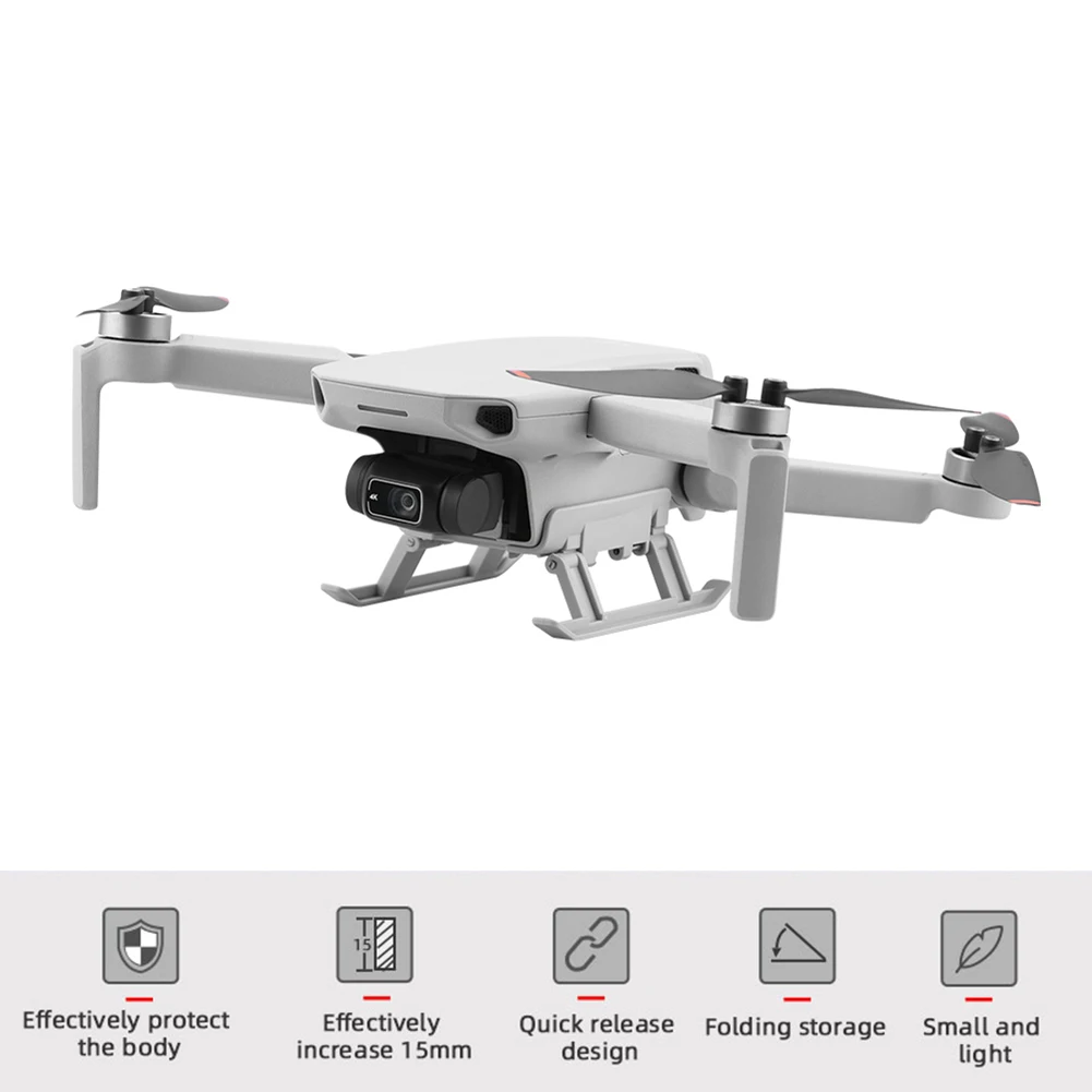 Faltbarer Fahrwerksstativ mit erweiterter Höhe für DJI Mini 2/Mavic Mini