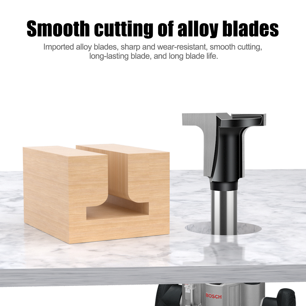 1 szt. 6mm 1/4 "trzpień węgla kryształowa płyta gięcie łuku router Bit T-półokrągły płaski szczelinowy frez kątowy narzędzia do obróbki drewna