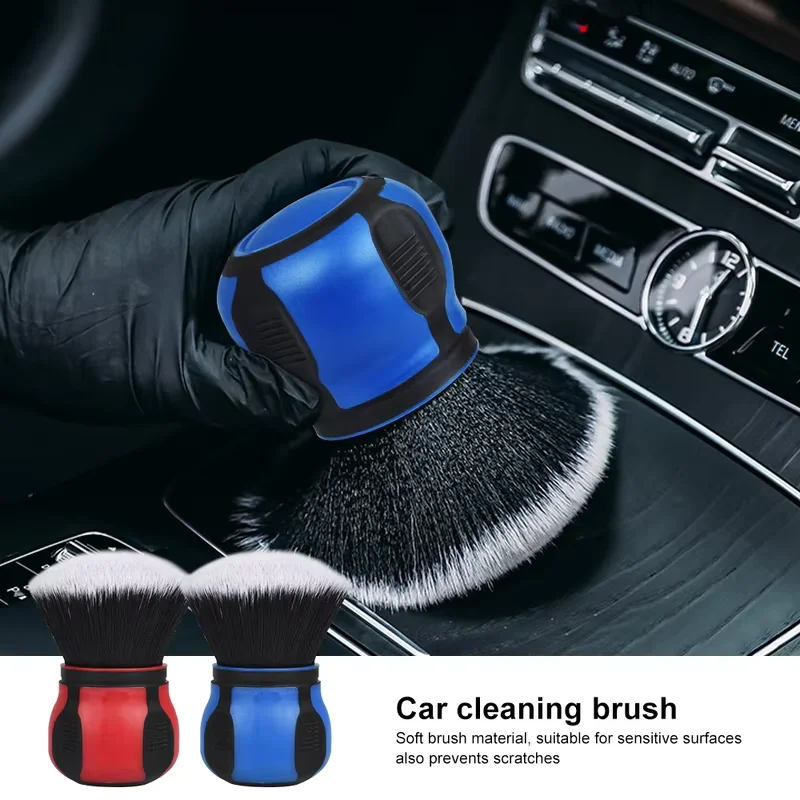 1PC รายละเอียดรถแปรงภายในรถยนต์แปรงขนแปรงนุ่ม Air Vent ฝุ่นรายละเอียด Dusting เครื่องมือทําความสะอาดรถยนต์