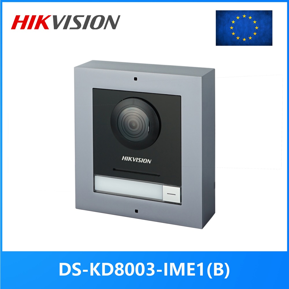 Hikvision IP Video intercom,DS-KD8003-IME1(B),multi-language 802.3af POE Villa IP Module Doorbell,Door Station,Door phone