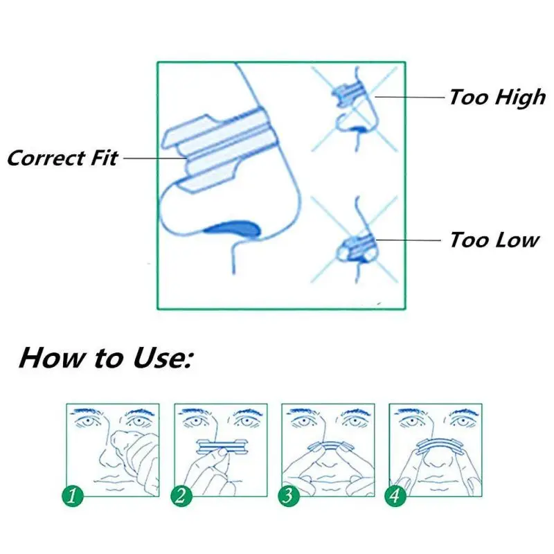 Better Breath パッチいびき防止鼻ストリップ大人用、良い睡眠使い捨て保護具 10 個 30 個 60 個