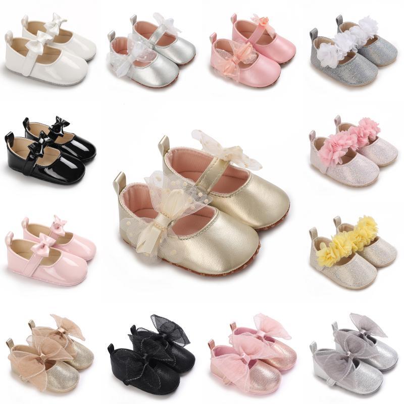 Туфли для новорожденных 0-18 м, милая обувь Мэри Джейн, на плоской подошве, удобные ботинки для первых шагов