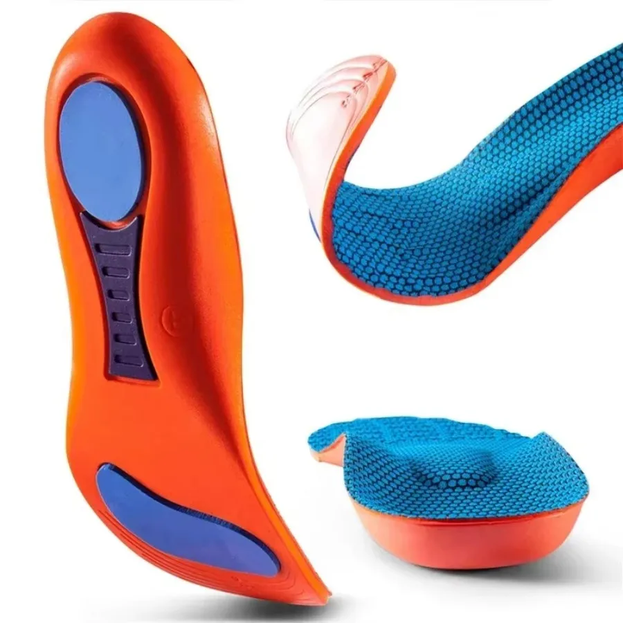 กีฬา Insoles สําหรับรองเท้า Shock Absorption ระงับกลิ่นกาย Breathable Cushion Running Insoles สําหรับฟุตผู้หญิง Insoles ศัลยกรรมกระดูก