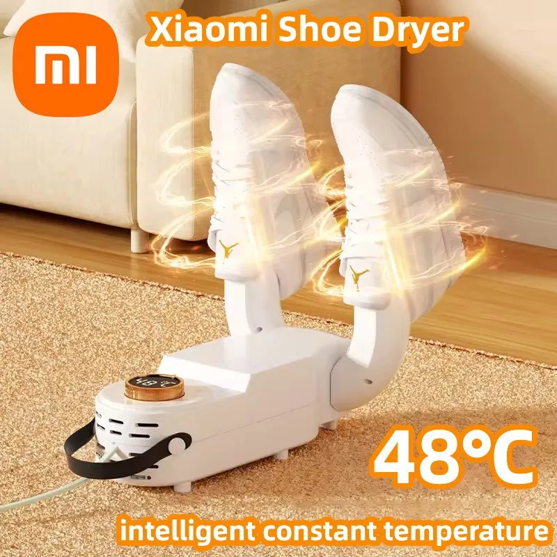 Secador de zapatos de secado eléctrico Xiaomi, secador de botas UV para pies, elimina el olor, desodorante de botas de secado rápido, secador de calcetines para el hogar, enchufe UE EE. UU.