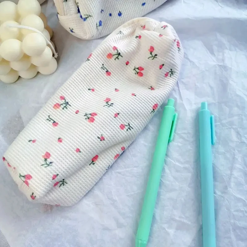 1 Stück Lytwt's Kawaii niedlichen Cartoon Blumen stift Bleistift Tasche Schul bürobedarf Briefpapier erhalten Werkzeuge Fall