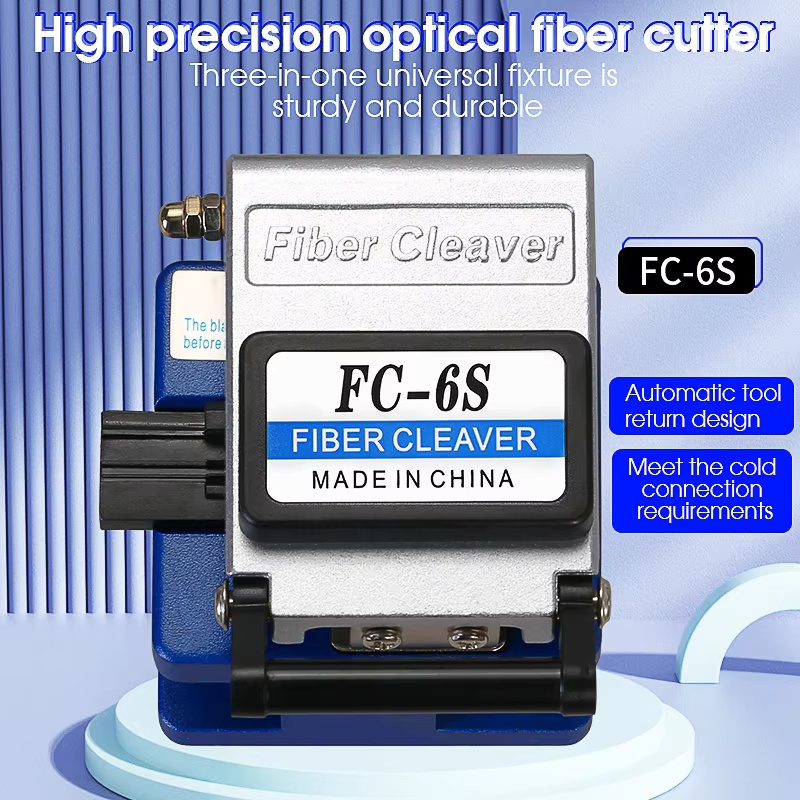 FASO Ftth Tool Fiber Cleaver FC-6S Nóż do cięcia światłowodów Nóż do cięcia światłowodów Zimna konstrukcja Dedykowany metal