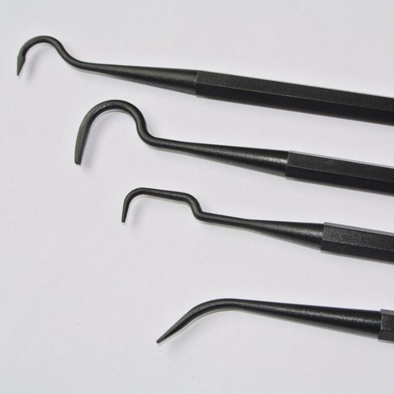     7PCS Kit di pulizia del fucile 3PCS Spazzola 4PCS Set di prelievo in nylon Kit di pulizia universale per pistola da caccia Strumento di pulizia della pistola tattica del fucile
