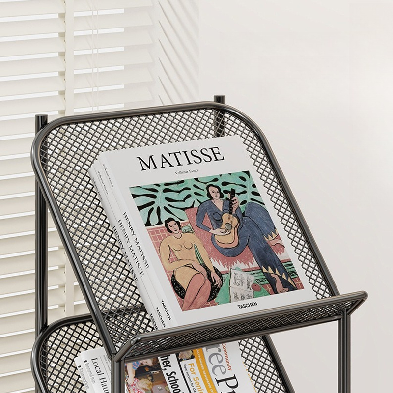 Magazine Storage Rack Newspaper Rack Display Materials Brochure Newspaper Floor Single Page Display Rack Magazine Holder
