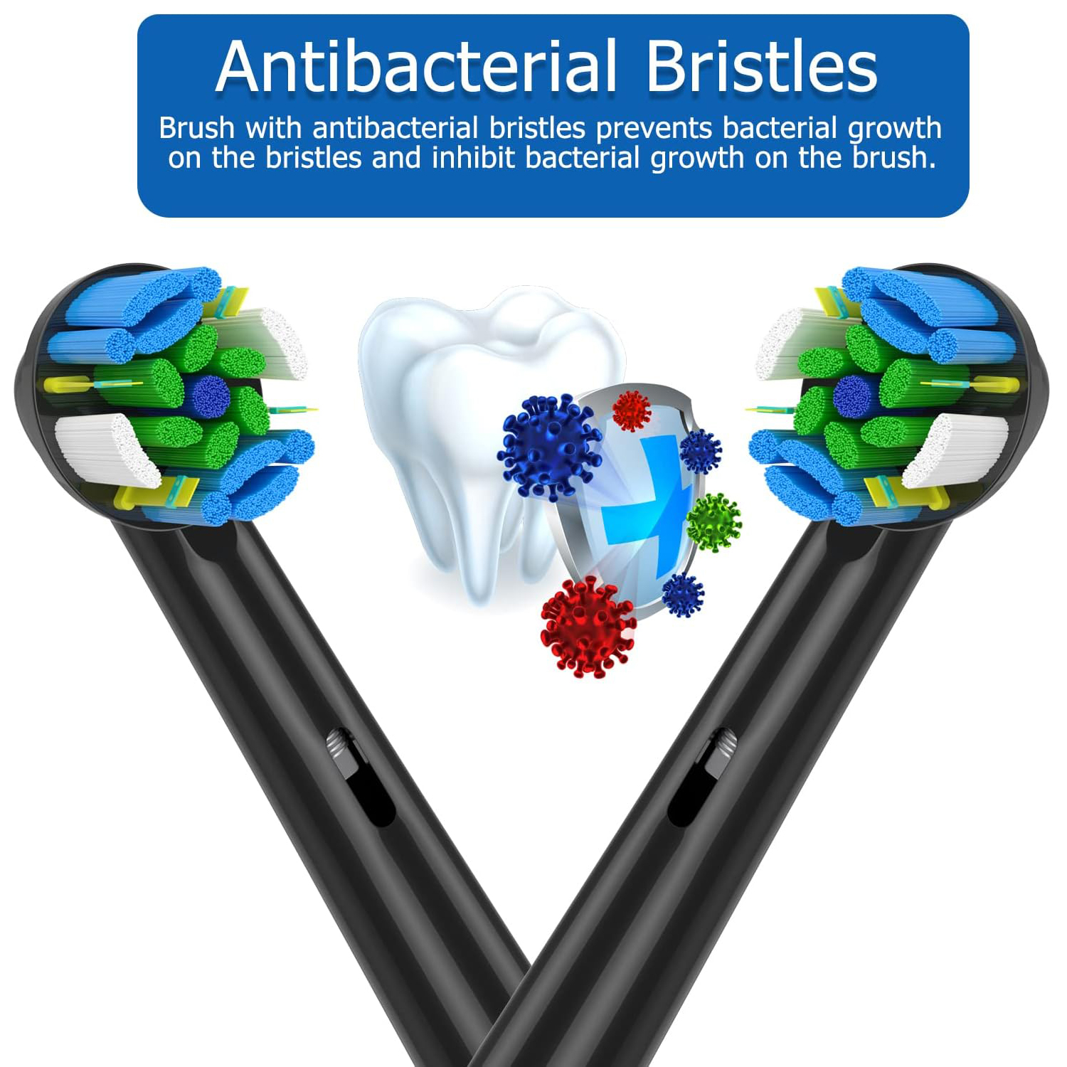Cabeça de escova para oral b, substituição de cabeça de escova de dentes sensível, sentido limpo, ultrafino, cuidados com as gengivas, cabeça de escova para oralb