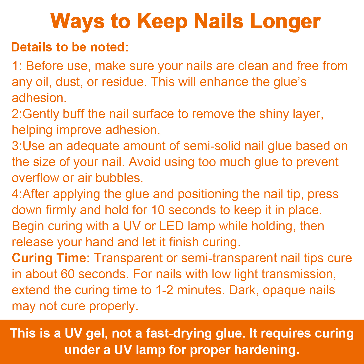 TWOING 8g Multifunctional Solid Nail Tips Gel - Non-Stick Hand Nail Gel Rhinestone Gel For DIY Manicure At Home Long Lasting