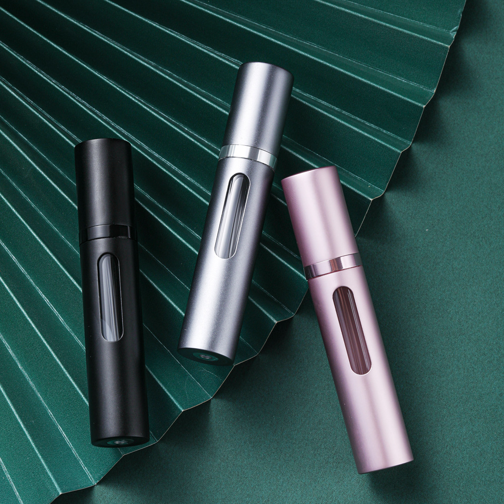 5/8ml Glass Refillable Perfume Bottle with Spray Scent Pump Portable Travel Empty Cosmetic Containers Mini Spray Atomizer Bottle