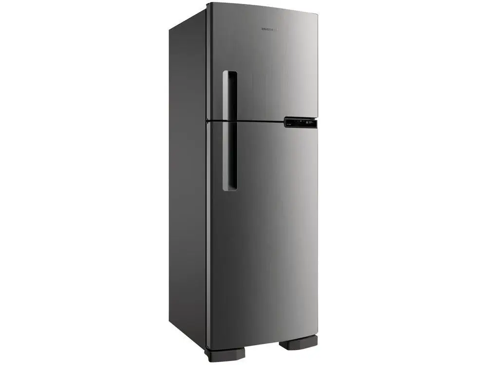 Geladeira Brastemp Frost Free Duplex 375L Inox com - 220V