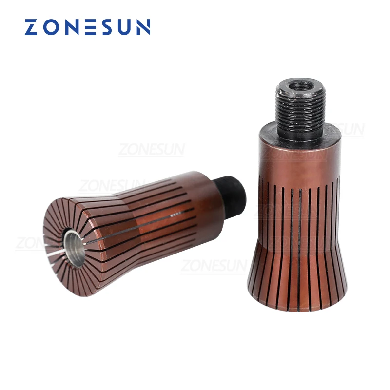 ZONESUN Gắn Mũ Đầu Cho Nước Hoa Mới Nắp Máy Cạo Lông Capper, Nắp Bằng Kim Loại Máy Ép Đóng Nắp Máy