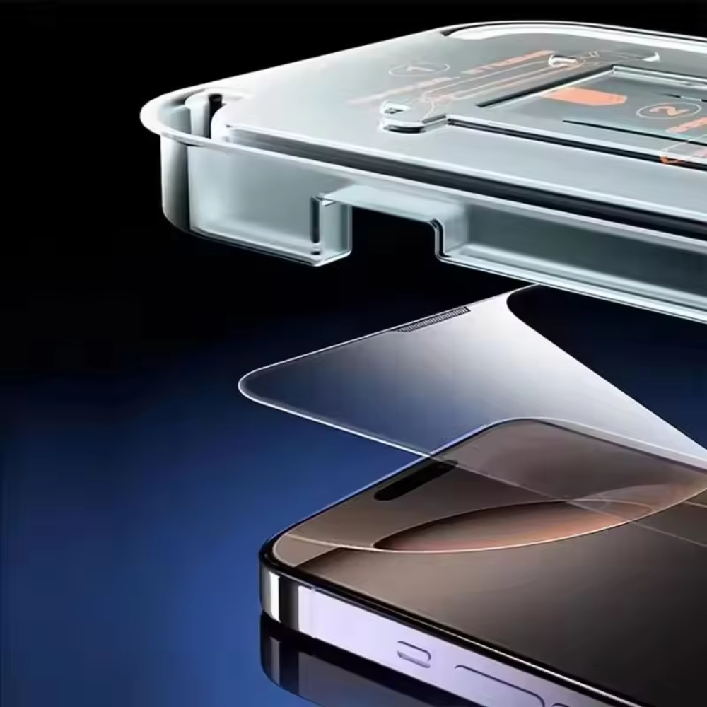 NNBILI 5Pcs Oleophobic Coating Dust Free Easy Installation Screen Protector For iPhone 16 15 14 13 12 11 17 Pro Max 17Air Series