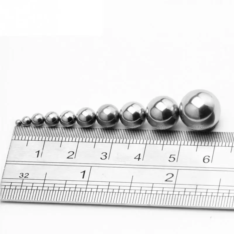 Thép Không Gỉ Súng Cao Su Đạn-3/8 "Inch 0.375" Cỡ Nòng Thẳng & Chính Xác Thực Hành Súng Cao Su Đạn Thép Bỏ Túi Súng Cao Su