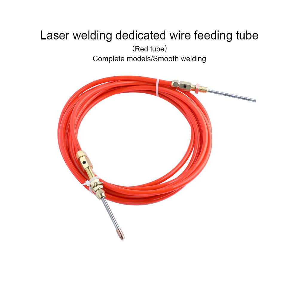 SUP Wire Feeding Tube Guide 5m Aluminum Welder Wire Graphite Hose Laser Welding Machine Automatic Wire Feed Machine Accessories