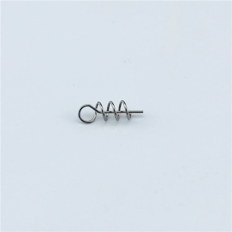 50 ชิ้นตกปลา pins ฤดูใบไม้ผลิ Twist Lock ตกปลาสกรู Centering Pin เข็มสลักคงที่สําหรับ Soft Lure เหยื่อหนอน