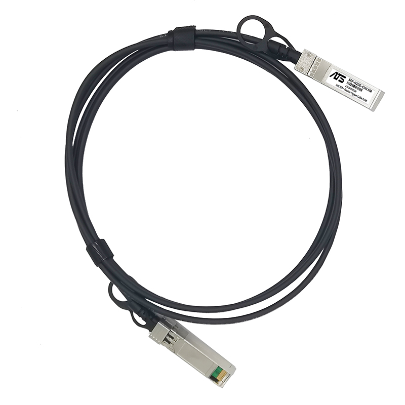 Cables de cobre pasivos de conexión directa 10G SFP + Cable DAC Cable pasivo de conexión directa 0,5-10M para interruptor Cisco Huawei MikroTik