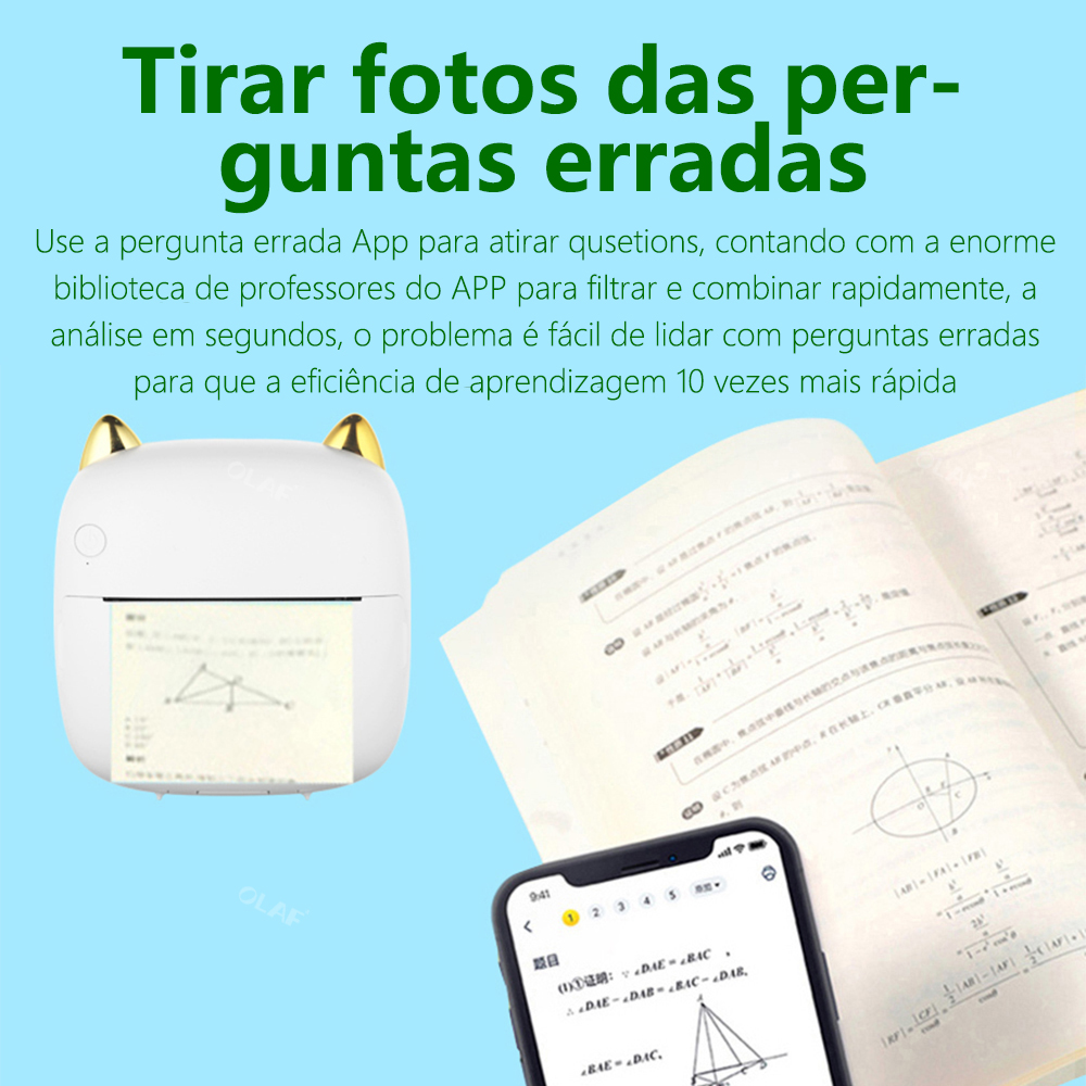 Mini impressora de papel térmico etiqueta adesivo colorido papel autoadesivo para sem fio bluetooth foto impressora sem tinta 57mm