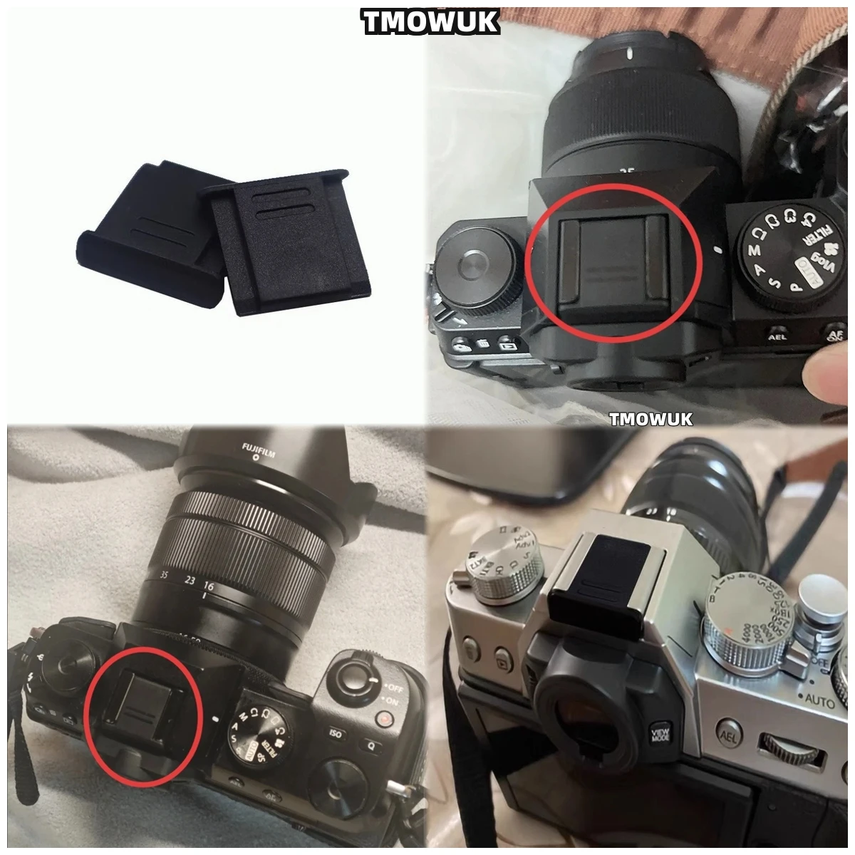 Untuk Fujifilm X-T100 X-T4 X-Pro2 X-T200 GFX100RF X-E4 X-S10 X100VI Hot Shoe Cover Aksesoris Kamera Cap Pelindung
