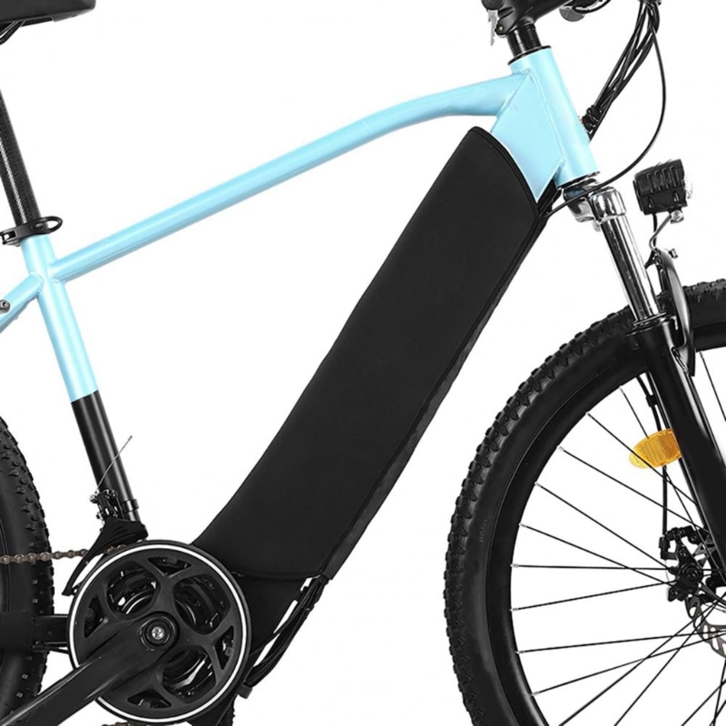 Electric Bike Battery Cover Thick Weatherproof Dust Sleeve Bicycles Frame Scratch-Resistant Insulation Protector Winter