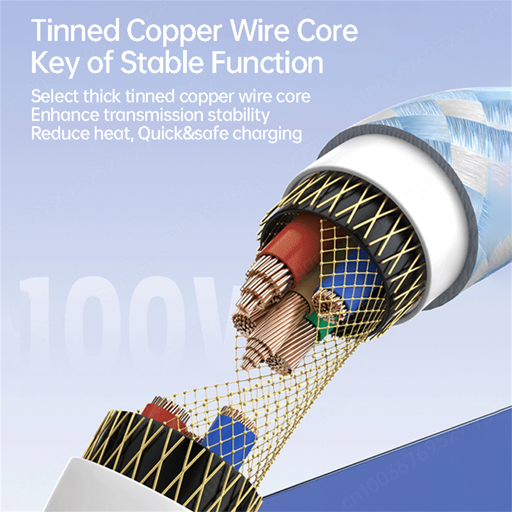 NNBILI Cable USB C de 240W Cable de alimentación QC4.0 para MacBook Samsung iPhone 15 16 Cable USB C a C PD 48V5A Cable tipo C de carga rápida