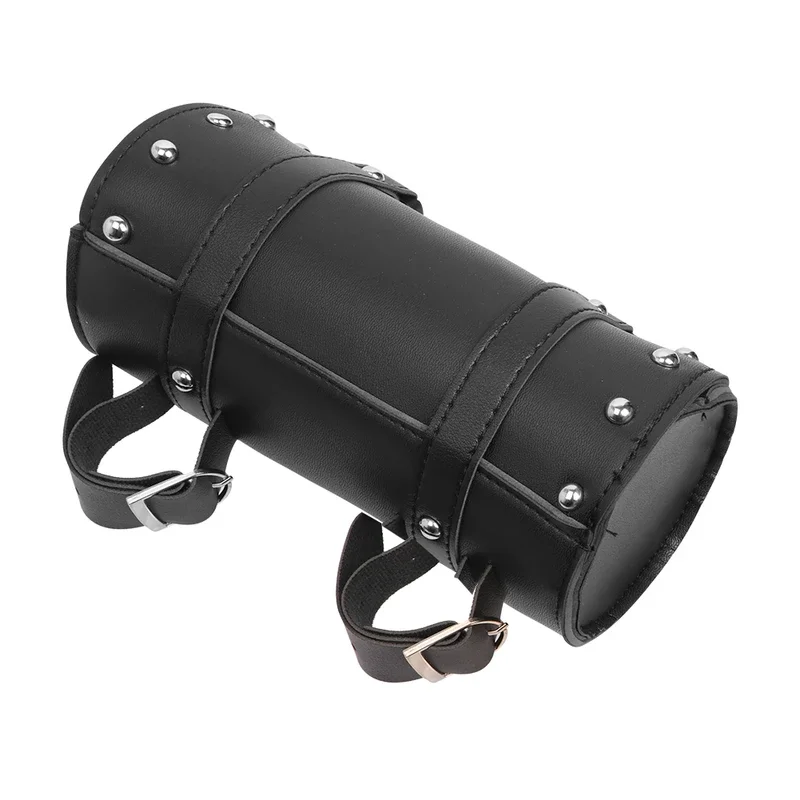 Universele motorfiets vorktas lederen zadeltassen gereedschapstas opbergtas waterdicht voor Harley Sportster XL Softail Honda Yamaha