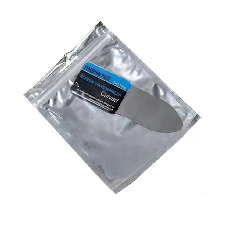 1-10 ชิ้น Ultra Thin Curved หน้าจอ LCD Spudger เปิด Pry Card ถอดสแตนเลสโลหะซ่อมโทรศัพท์มือถือเครื่องมือ