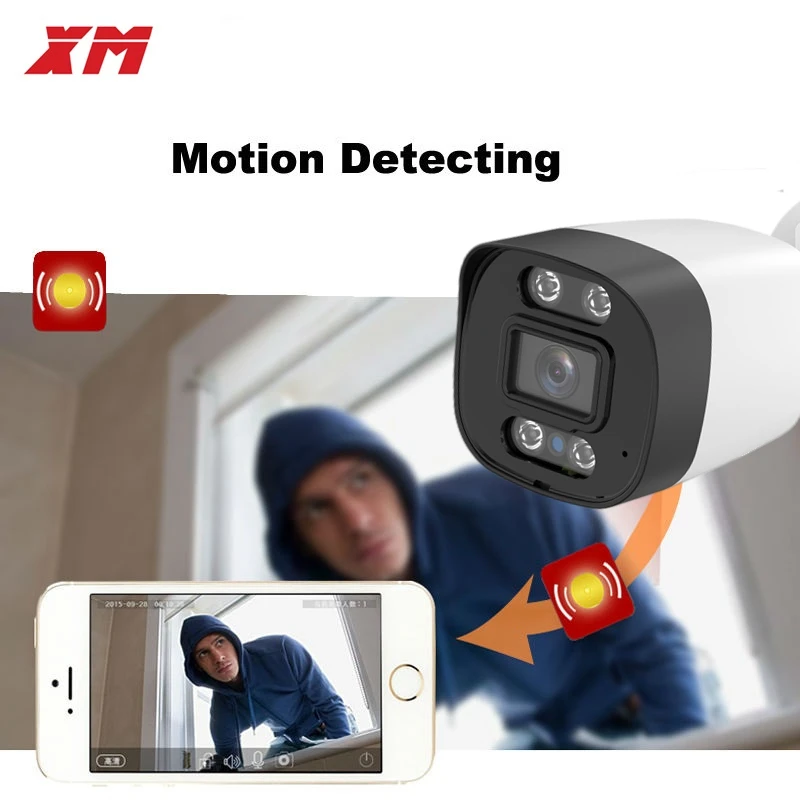 HD 2MP 5MP AHD XVI/CVI/TVI/CVBS cámara tipo bala de seguridad exterior interior resistente a la intemperie 4 Uds matriz de LED IR para sistema CCTV DVR