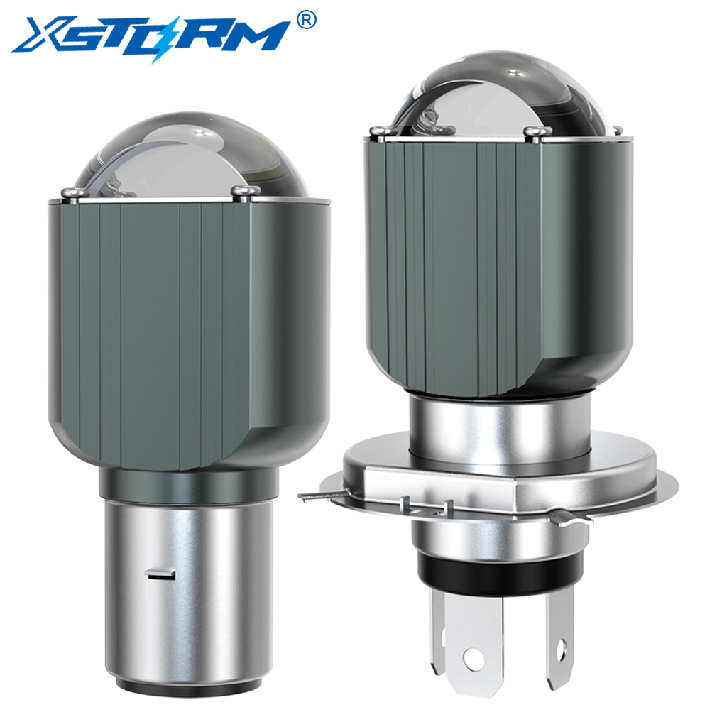 H6 BA20D LED H4 Светодиодная лампа для мотоциклетных фар CSP 60000LM Прожектор 12 В Аксессуары для мотоциклов Hi Lo Лампа Противотуманные фары Белый Желтый