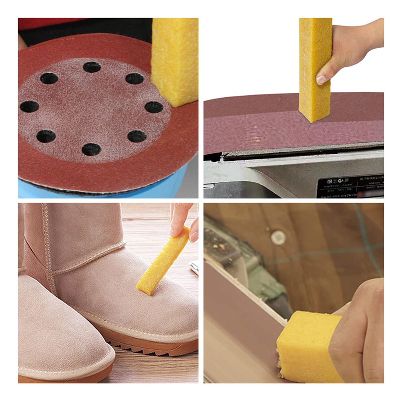 1 PC ขัดทําความสะอาดกาว Stick Sanding Belt Band Drum CLEANER 25x25x153 มม.กระดาษทรายทําความสะอาดยางลบสําหรับเข็มขัด Disc Sander