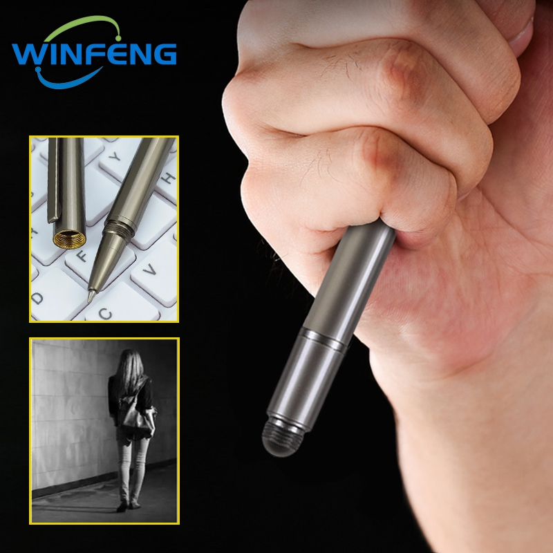 Creative Dual-Function Pen, Signature Ballpoint Pen And Pencil Design, Smooth Writing and Easy to Carry, Black Ink, Perfect Gift