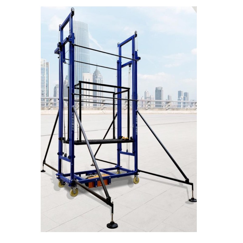 CE 4m 6m 8m  Lift Table Elevated Small Electric Lift Table Electric Scaffolding Scaffolding Electric Lift