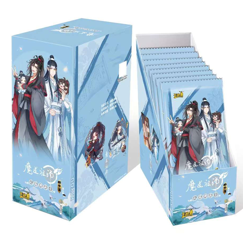 KAYOU 本物の Mo Dao Zu Shi Drunk Dreams 署名カード Wei Wuxian Lan Wangji フルセットのコレクションカード子供用クリスマスギフト