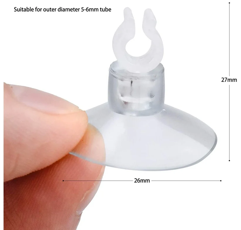 Delysia King  10pcs  Aquarium Air Pipeline Pipe Sucker Fish Tank Accessories