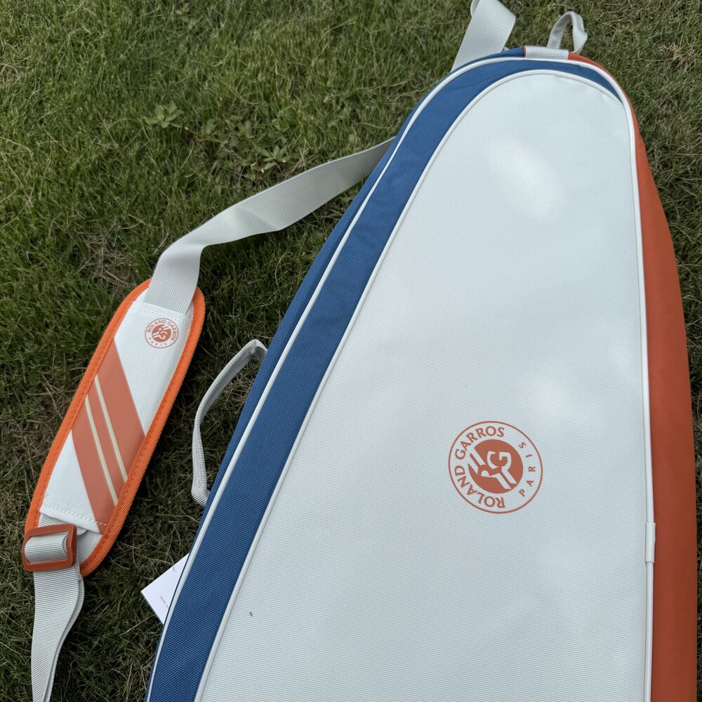 Командный рюкзак Wilson 2024 Roland Garros, французская открытая многофункциональная Большая вместительная оранжевая синяя серая теннисная сумка через плечо