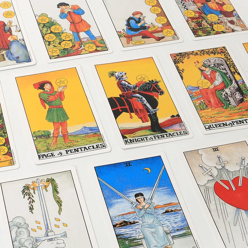 Universal Waite Tarot Deck Leisure Party Table Game คําทํานายทํานายดวงชะตา Oracle Cards