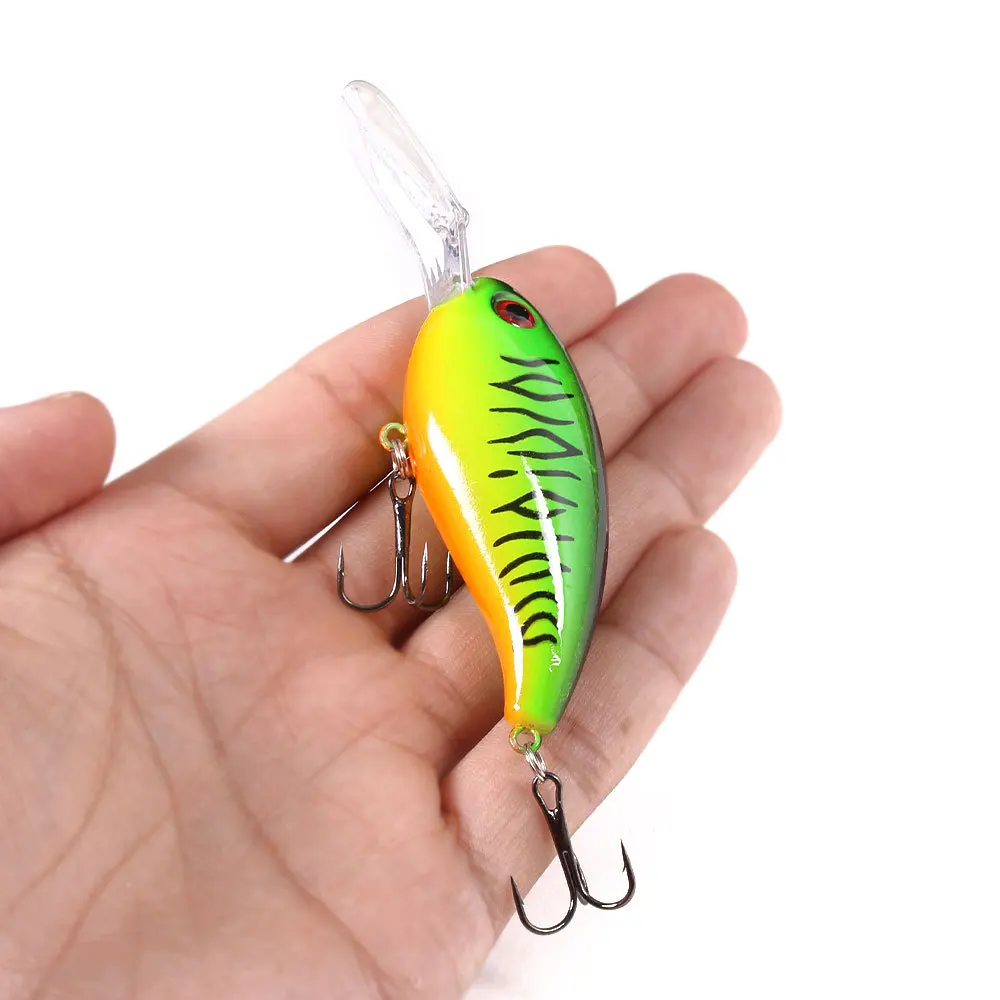 1pc manivela isca de pesca wobbler 14g 10cm minnow isca artificial crankbait leurre de baixo pique corrico pesca enfrentar