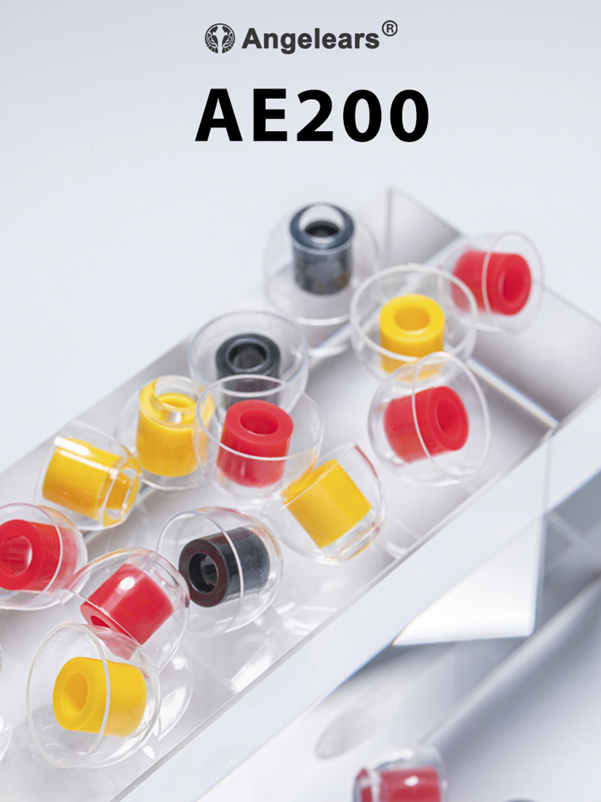 Angelears AE100 3 Paar weiche Ohrstöpsel aus flüssigem Silikon, geeignet für Bravery24 TanchJim 4U, Davinci