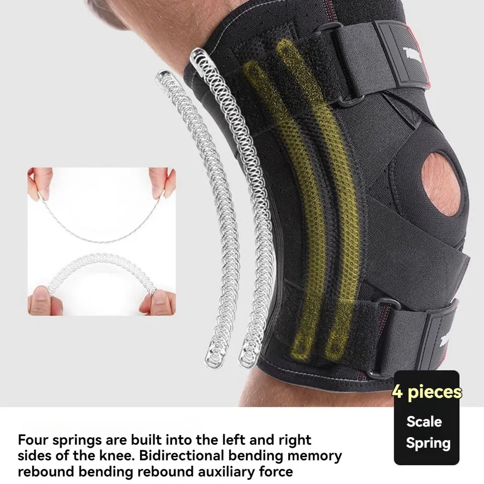 AOLIKES 1PCS เข่ารั้งสําหรับปวดเข่า Patella GEL Pad & ด้านข้าง Stabilizers เข่าสนับสนุนข้ออักเสบ Meniscus การกู้คืนการบาดเจ็บ