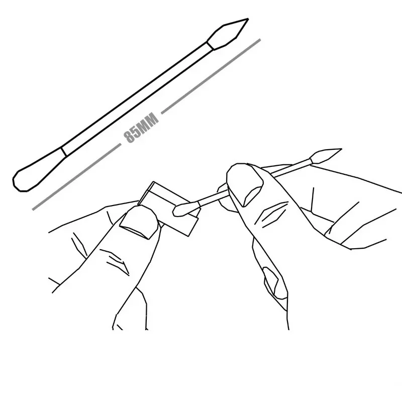 MS-077 Model Double End Cotton Swab Model Penetration Line Cleaning Tool Model Hobbies DIY