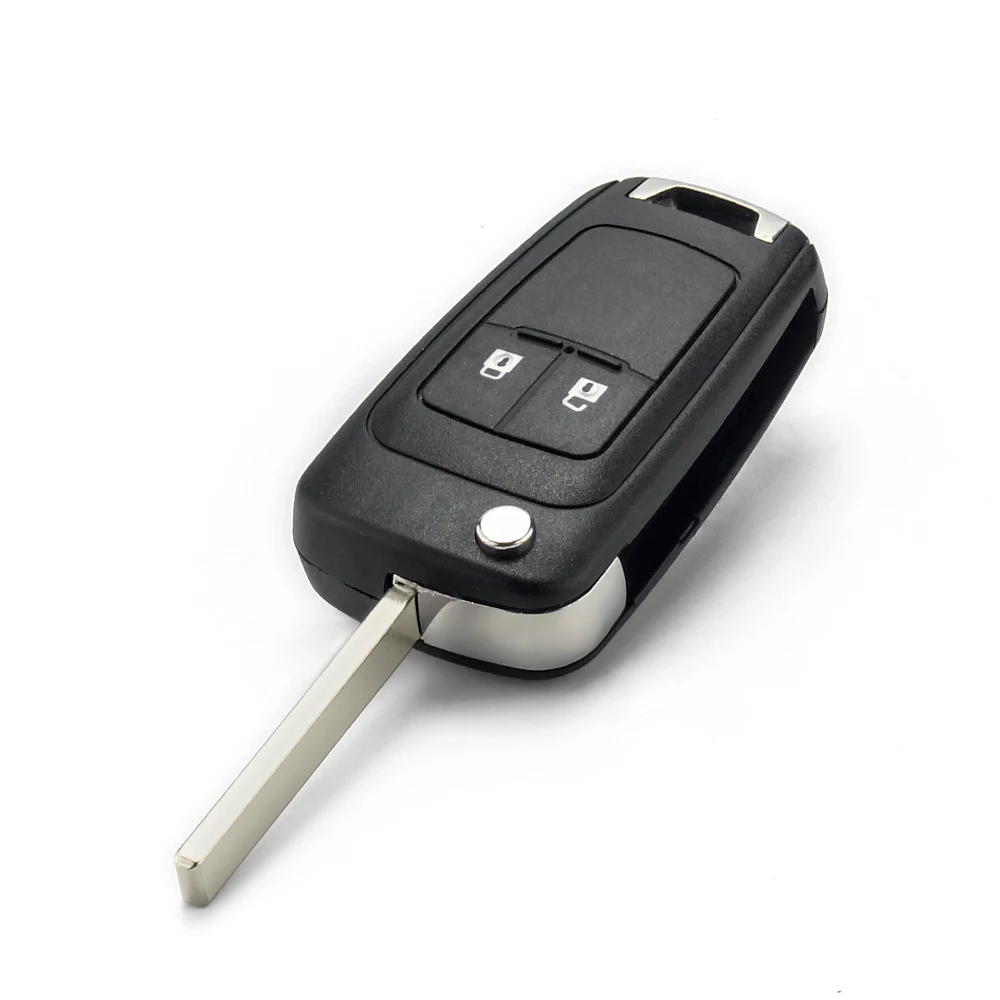 KEYYOU 2 Knoppen Flip Afstandsbediening Autosleutel Shell Voor Chevrolet Aveo Cruze Epica Camaro Lova Impala Zeil Spark Sleutel Case accessoires